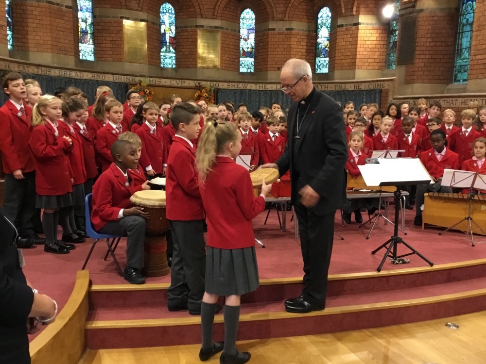 Archbishop drops into Tonbridge to offer hope